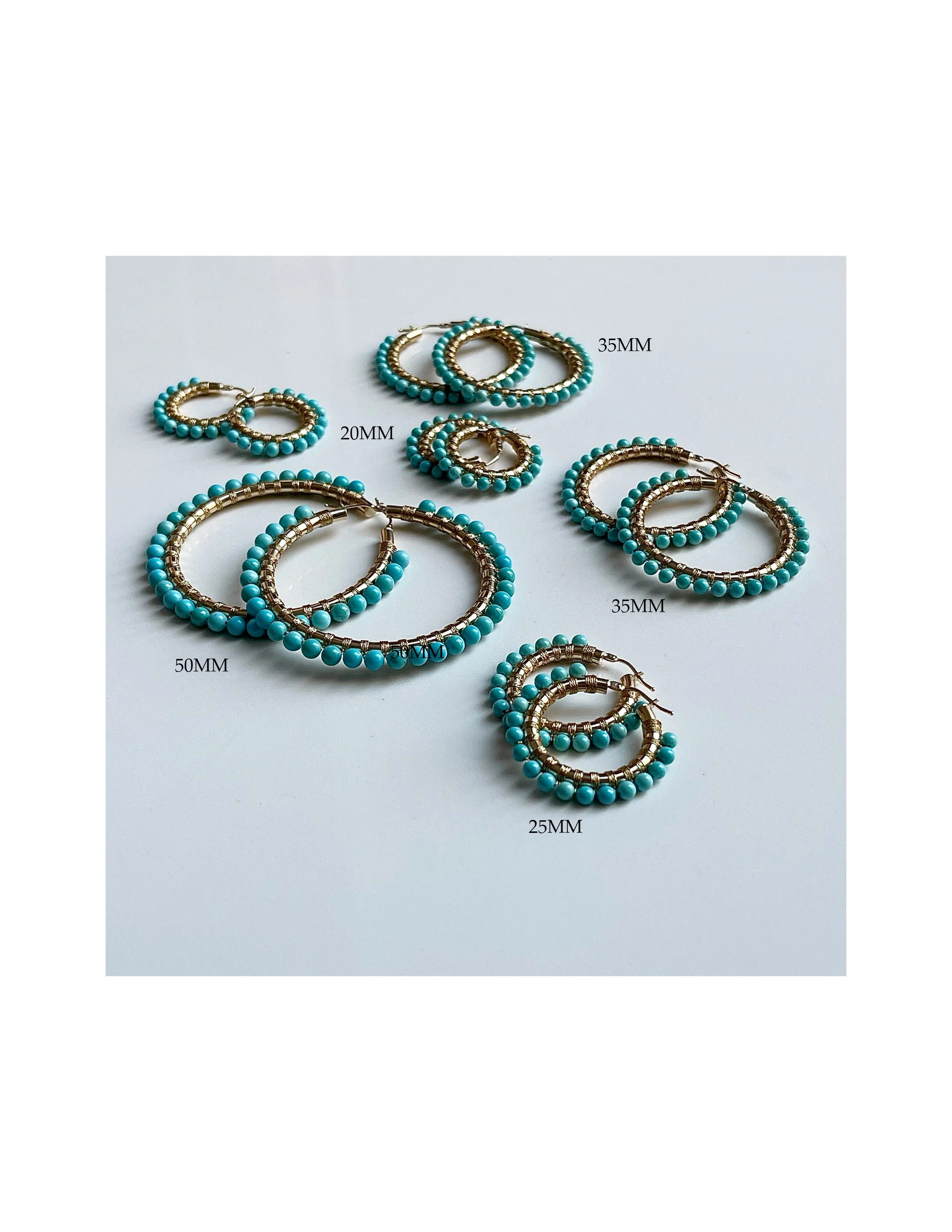 Simon Alcantara フープピアスエメラルド